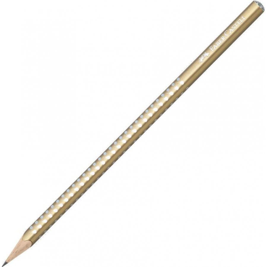 Faber-Castell Sparkle Μολύβι B Περλέ Χρυσό (118214) Faber-Castell Sparkle Μολύβι B Περλέ Χρυσό (118214)