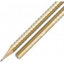 Faber-Castell Sparkle Μολύβι B Περλέ Χρυσό (118214)