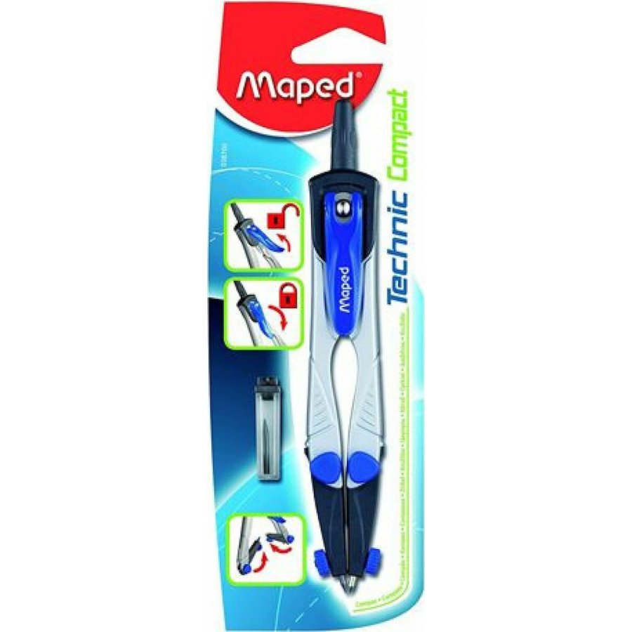 Maped Διαβήτης Technic Compact με Μύτη (038700) Maped Διαβήτης Technic Compact με Μύτη (038700)