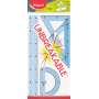 Maped Γεωμετρικό σετ οργάνων Unbreakable 30cm 4τεμάχια Maped Γεωμετρικό σετ οργάνων Unbreakable 30cm 4τεμάχια