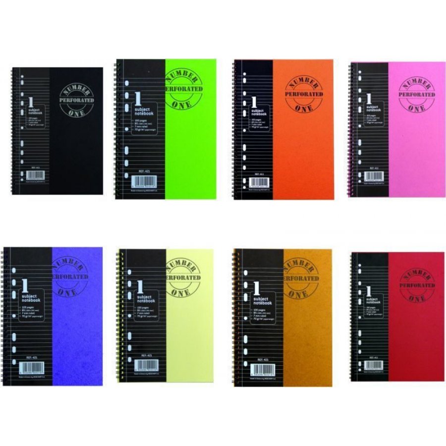 Neohart Τετράδιο Σπιράλ Perforated Number One Α4 2 Θεμάτων 80Φ./70γρ. (14590) Neohart Τετράδιο Σπιράλ Perforated Number One Α4 2 Θεμάτων 80Φ./70γρ. (14590)