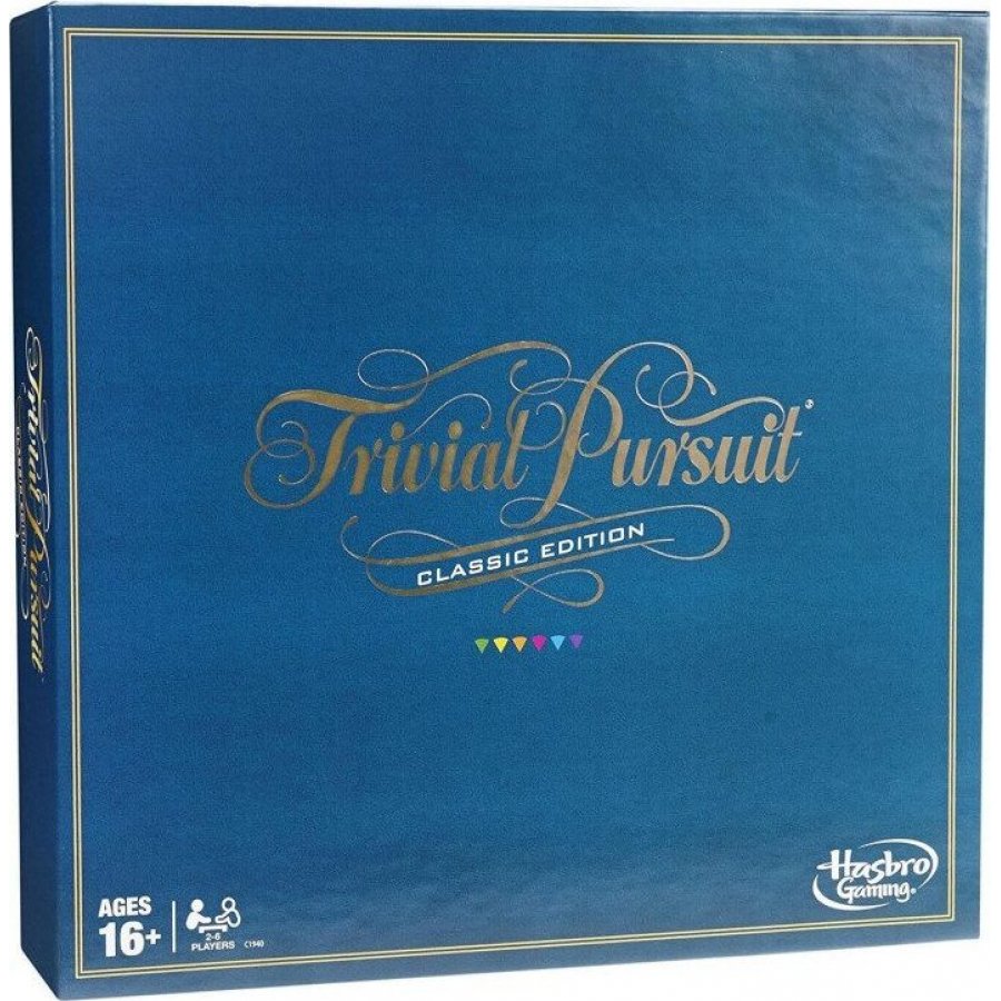 Hasbro Επιτραπέζιο Παιχνίδι Trivial Pursuit Classic Edition για 2-4 Παίκτες (C1940) Hasbro Επιτραπέζιο Παιχνίδι Trivial Pursuit Classic Edition για 2-4 Παίκτες (C1940)