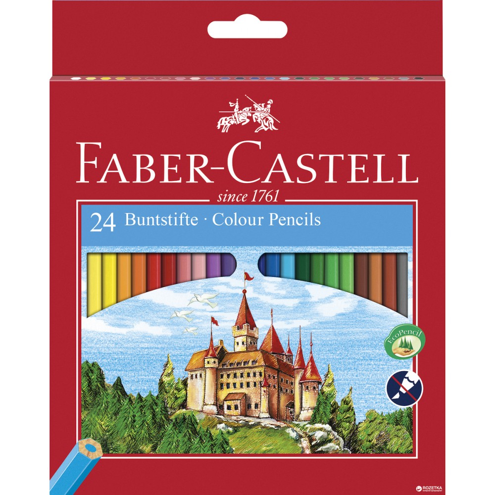 Faber-Castell Σετ Ξυλομπογιές 24τμχ Faber-Castell Σετ Ξυλομπογιές 24τμχ