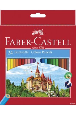 Faber-Castell Σετ Ξυλομπογιές 24τμχ