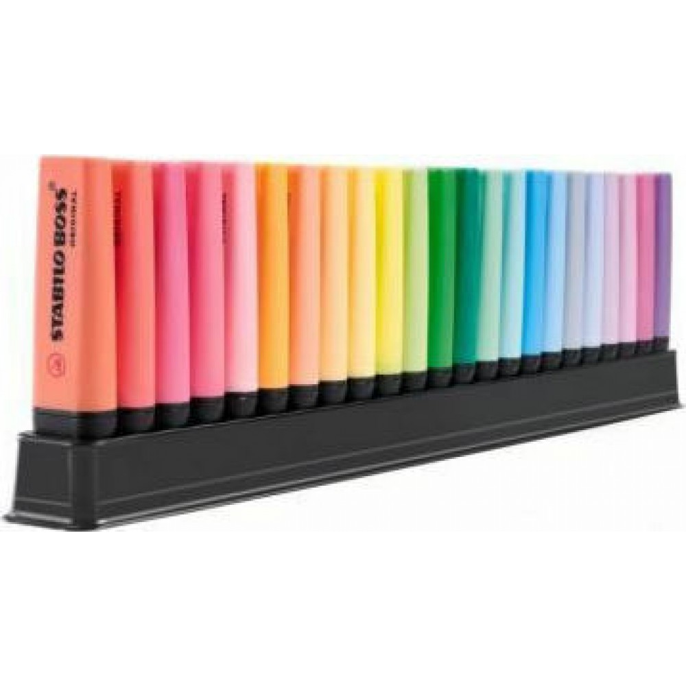 Stabilo Boss Original Μαρκαδόροι Υπογράμμισης 23τμχ (702301) Stabilo Boss Original Μαρκαδόροι Υπογράμμισης 23τμχ (702301)