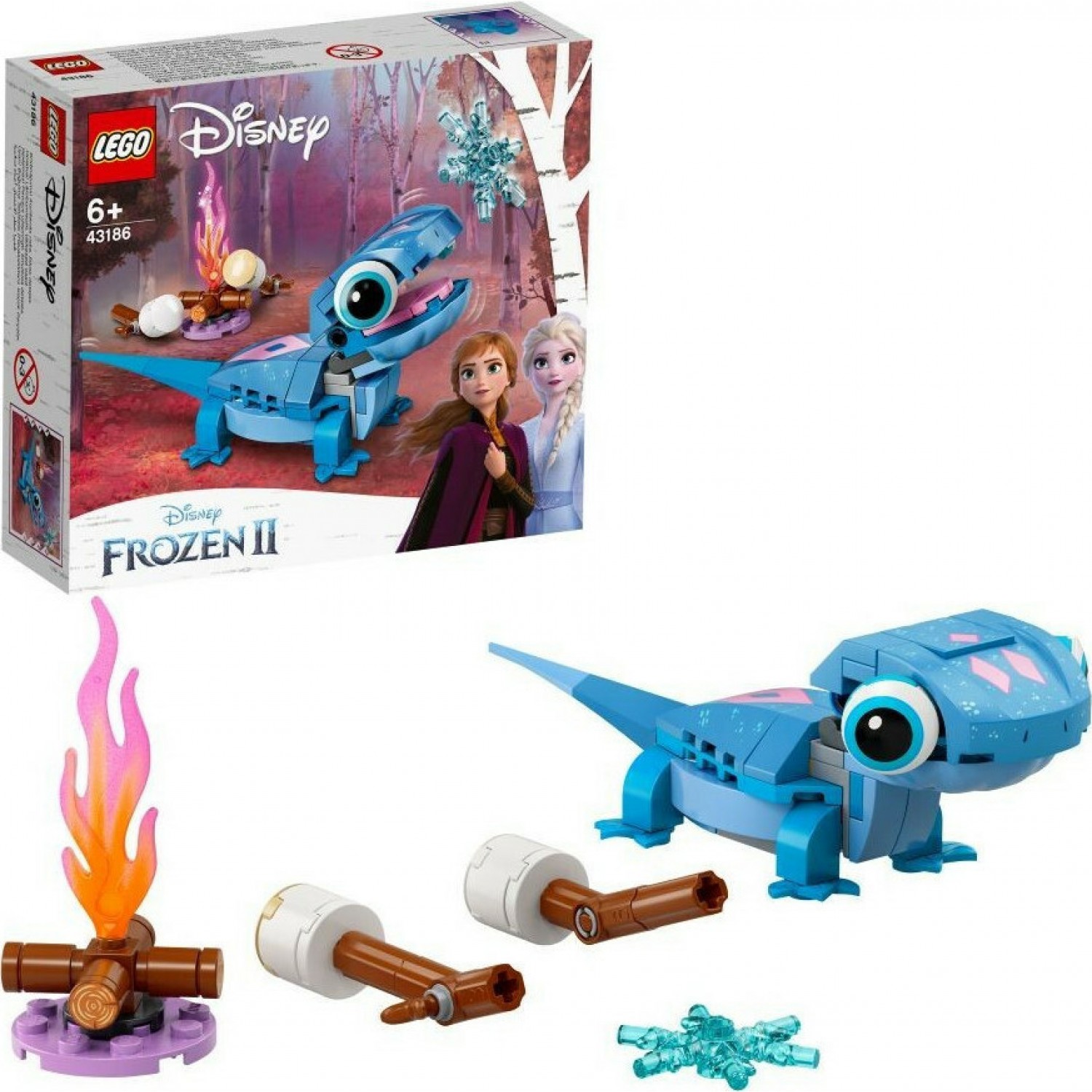 Lego Disney: Frozen 2 Bruni the Salamander Buildable Character Set (43186)