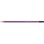 Faber-Castell Grip 2001 Μολύβι B με Γόμα Λιλά Faber-Castell Grip 2001 Μολύβι B με Γόμα Λιλά