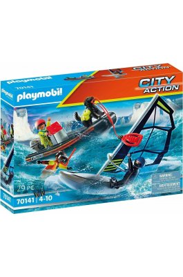 Playmobil City Action Διάσωση Ιστιοφόρου με Φουσκωτό Σκάφος (70141)