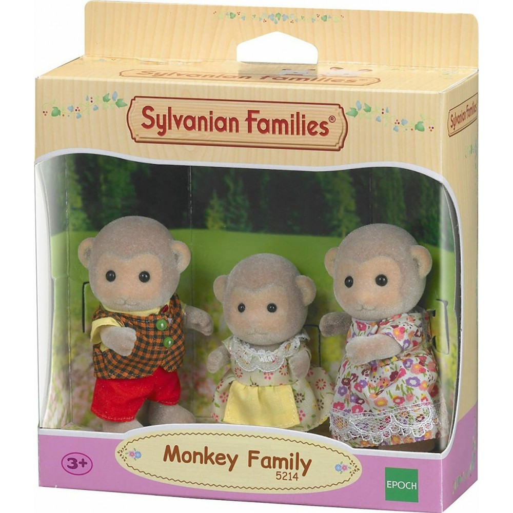 Sylvanian Families Οικογένεια Μαιμούδων (5214) Sylvanian Families Οικογένεια Μαιμούδων (5214)
