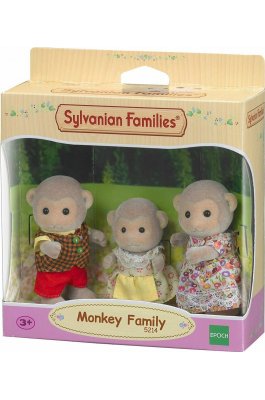 Sylvanian Families Οικογένεια Μαιμούδων (5214) Sylvanian Families Οικογένεια Μαιμούδων (5214)