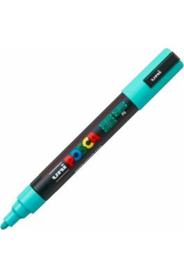Uni-Ball Posca Ανεξίτηλος  Μαρκαδόρος 1.8-2.5mm Τιρκουάζ (PC5M)