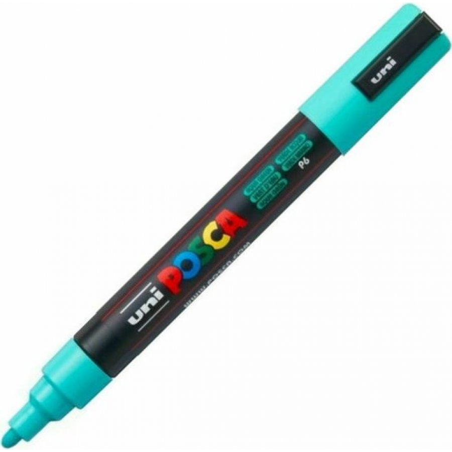 Uni-Ball Posca Ανεξίτηλος Μαρκαδόρος 1.8-2.5mm Τιρκουάζ (PC5M) Uni-Ball Posca Ανεξίτηλος Μαρκαδόρος 1.8-2.5mm Τιρκουάζ (PC5M)