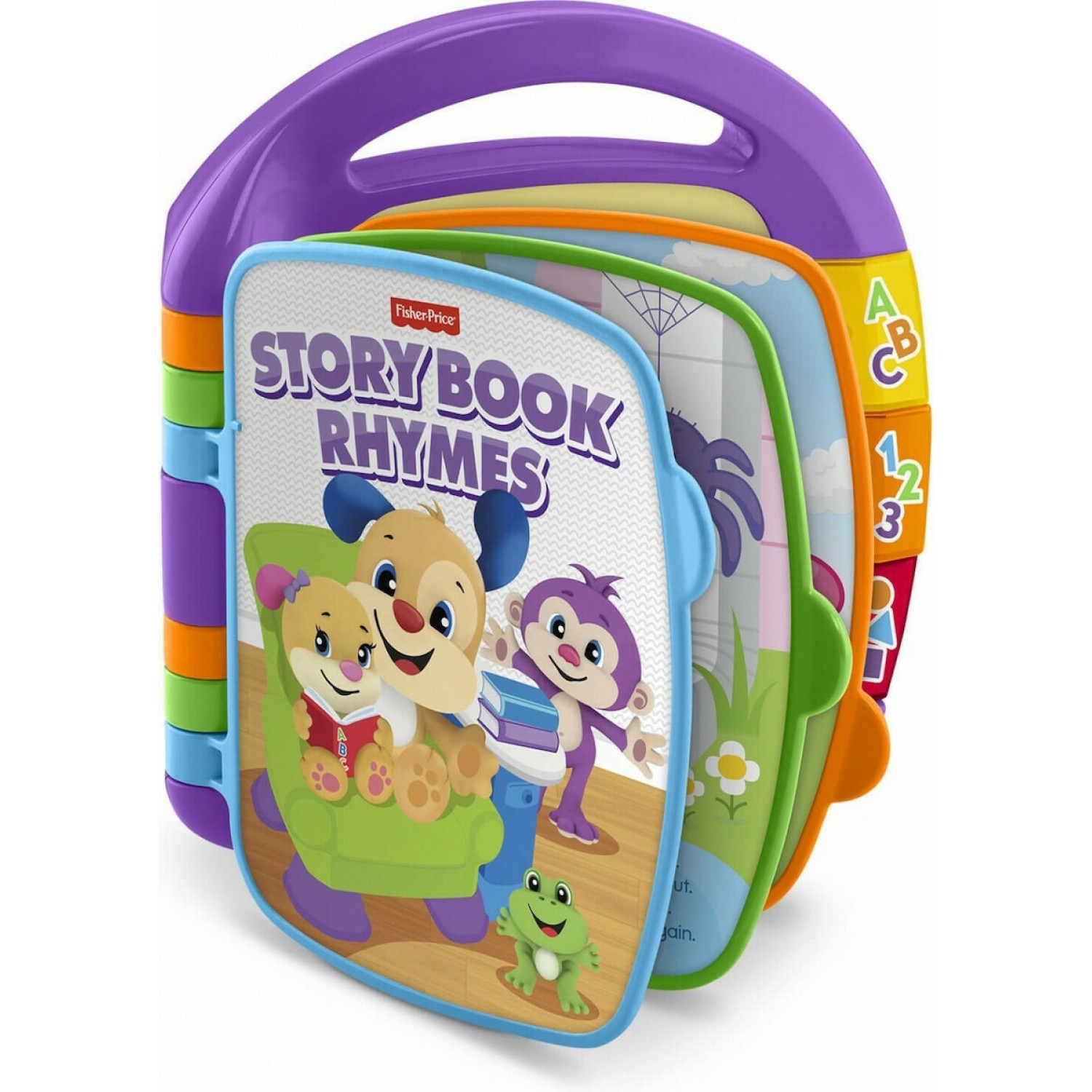 Fisher Price Laugh & Learn Εκπαιδευτικό Βιβλίο με Μουσική, Φως και Ήχους (FVT24) Fisher Price Laugh & Learn Εκπαιδευτικό Βιβλίο με Μουσική, Φως και Ήχους (FVT24)