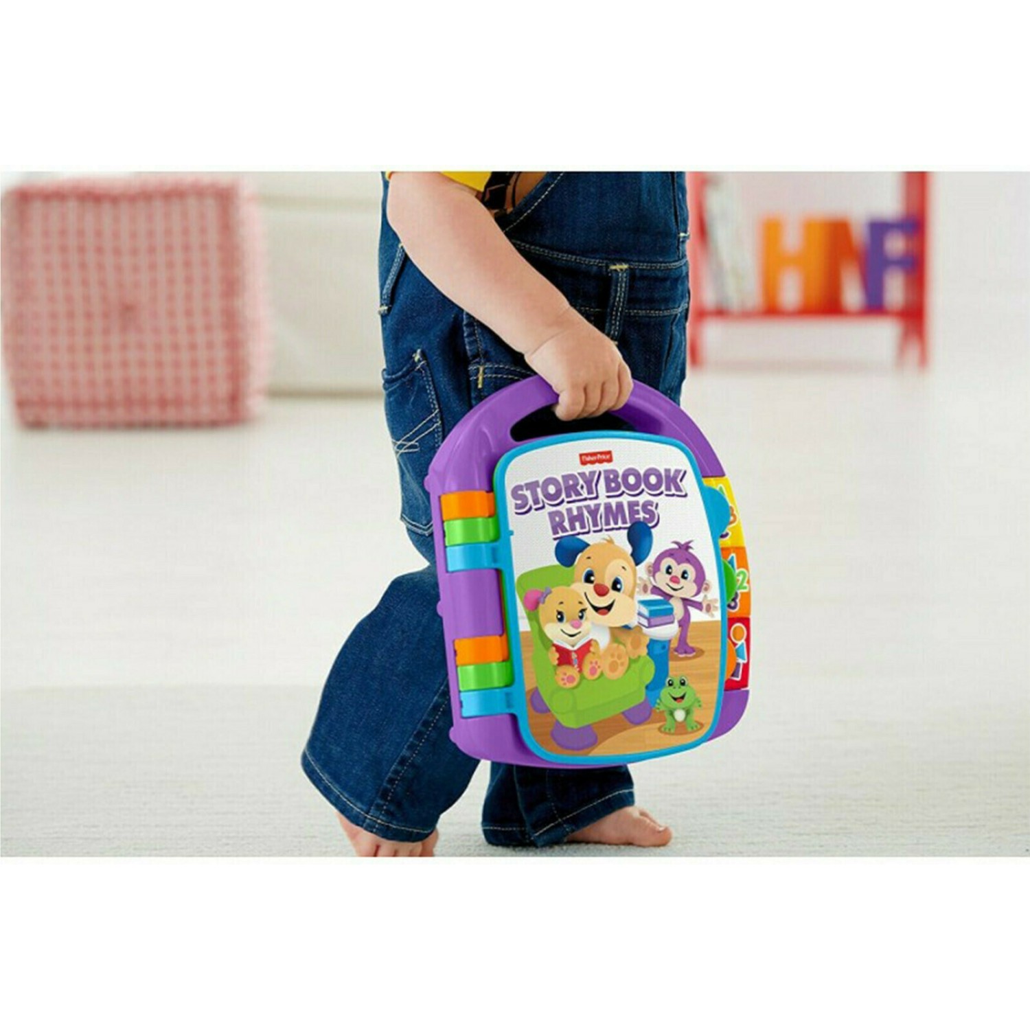 Fisher Price Laugh & Learn Εκπαιδευτικό Βιβλίο με Μουσική, Φως και Ήχους (FVT24) Fisher Price Laugh & Learn Εκπαιδευτικό Βιβλίο με Μουσική, Φως και Ήχους (FVT24)
