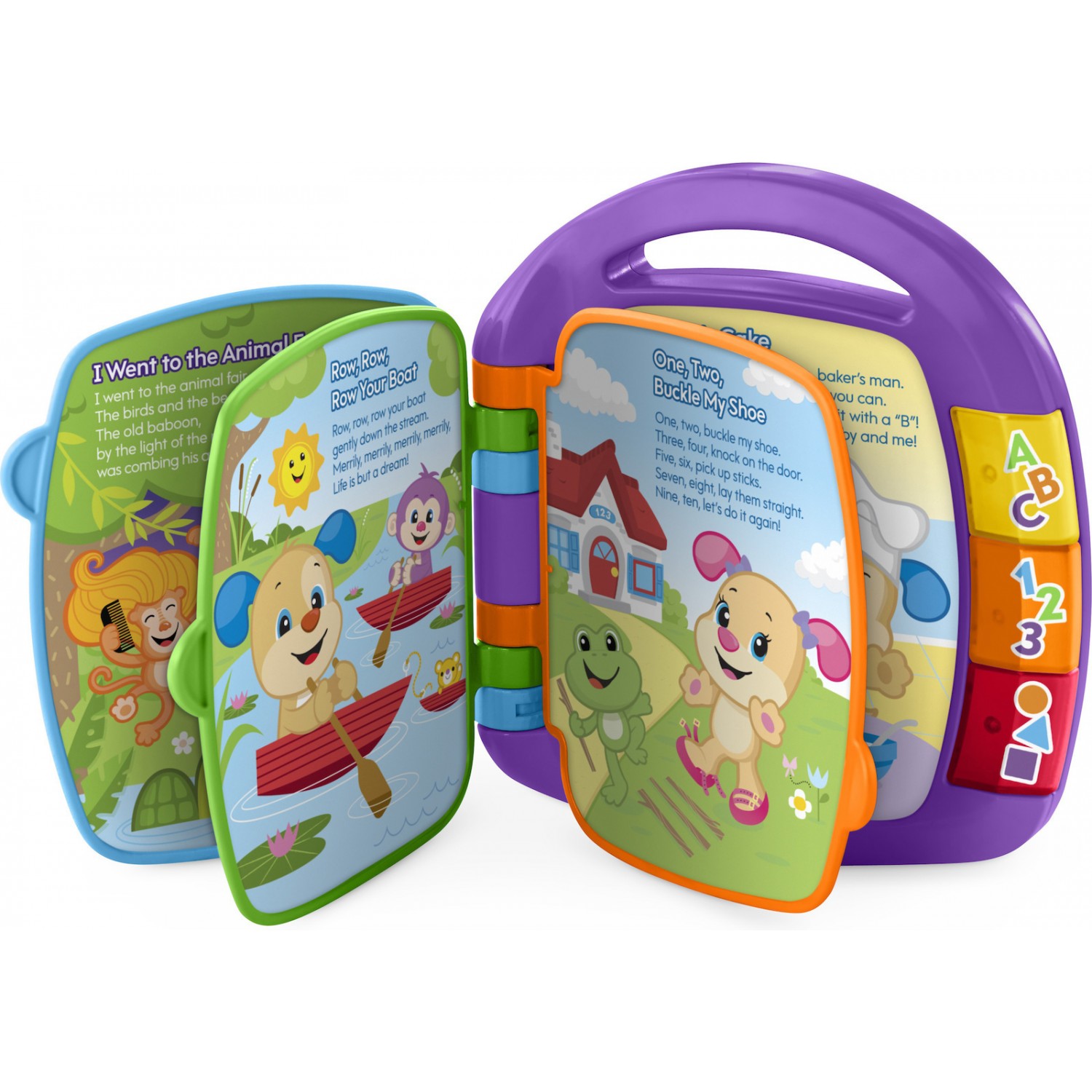 Fisher Price Laugh & Learn Εκπαιδευτικό Βιβλίο με Μουσική, Φως και Ήχους (FVT24) Fisher Price Laugh & Learn Εκπαιδευτικό Βιβλίο με Μουσική, Φως και Ήχους (FVT24)