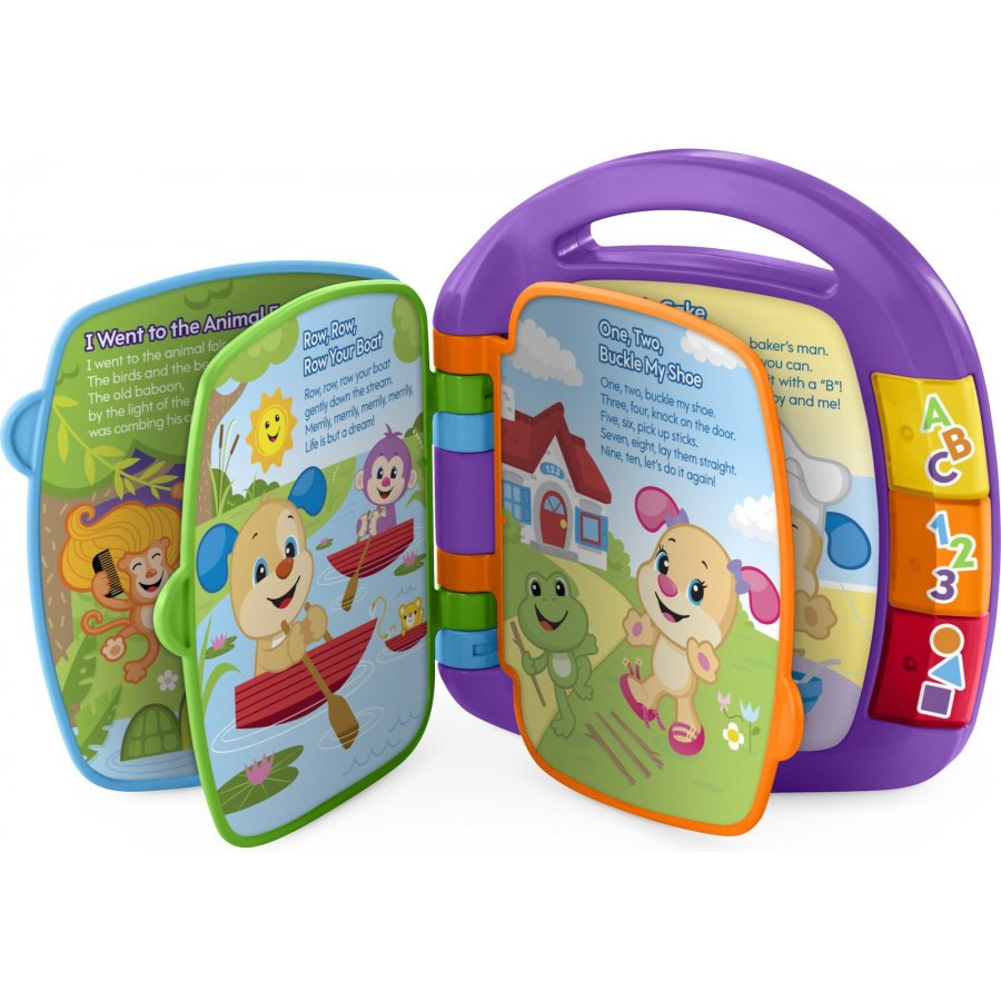 Fisher Price Laugh & Learn Εκπαιδευτικό Βιβλίο με Μουσική, Φως και Ήχους (FVT24) Fisher Price Laugh & Learn Εκπαιδευτικό Βιβλίο με Μουσική, Φως και Ήχους (FVT24)