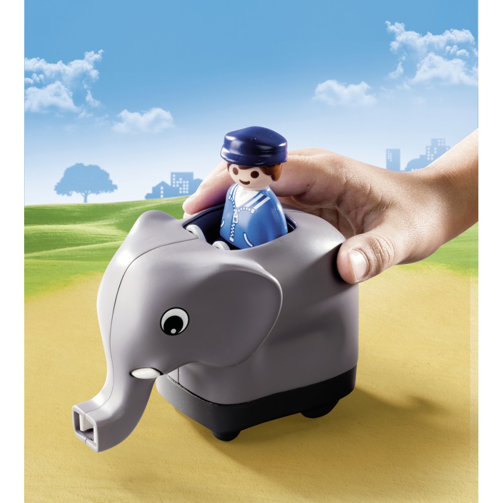 Playmobil 123 Τρενάκι με Βαγόνια Ζωάκια (70405) Playmobil 123 Τρενάκι με Βαγόνια Ζωάκια (70405)