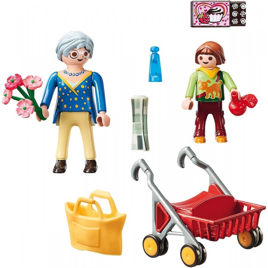 Playmobil City Life Γιαγιά με Εγγονή (70194) Playmobil City Life Γιαγιά με Εγγονή (70194)