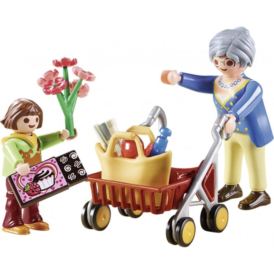 Playmobil City Life Γιαγιά με Εγγονή (70194) Playmobil City Life Γιαγιά με Εγγονή (70194)