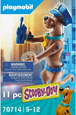 Playmobil Scooby-Doo Συλλεκτική Φιγούρα Scooby "Αστυνομικός" (70714)