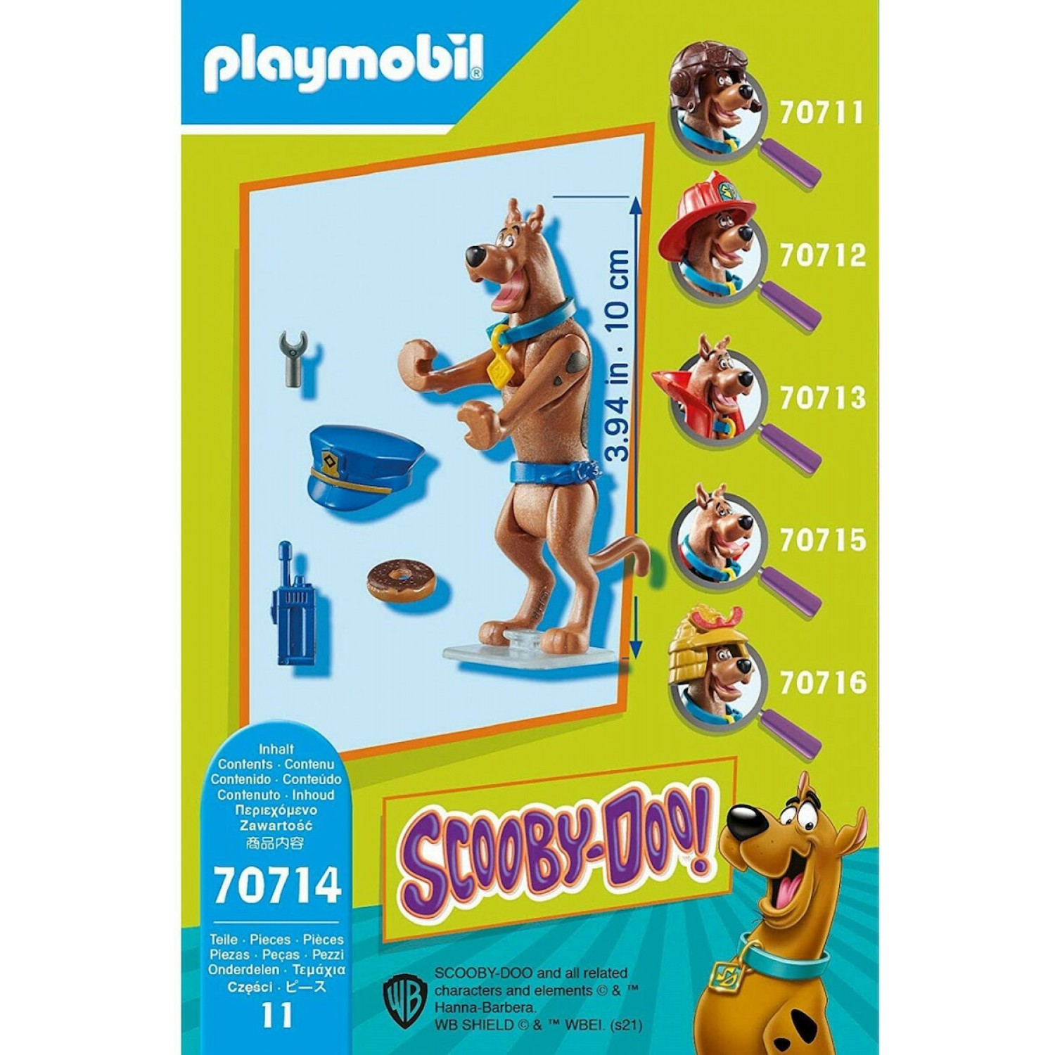 Playmobil Scooby-Doo Συλλεκτική Φιγούρα Scooby "Αστυνομικός" (70714) Playmobil Scooby-Doo Συλλεκτική Φιγούρα Scooby "Αστυνομικός" (70714)