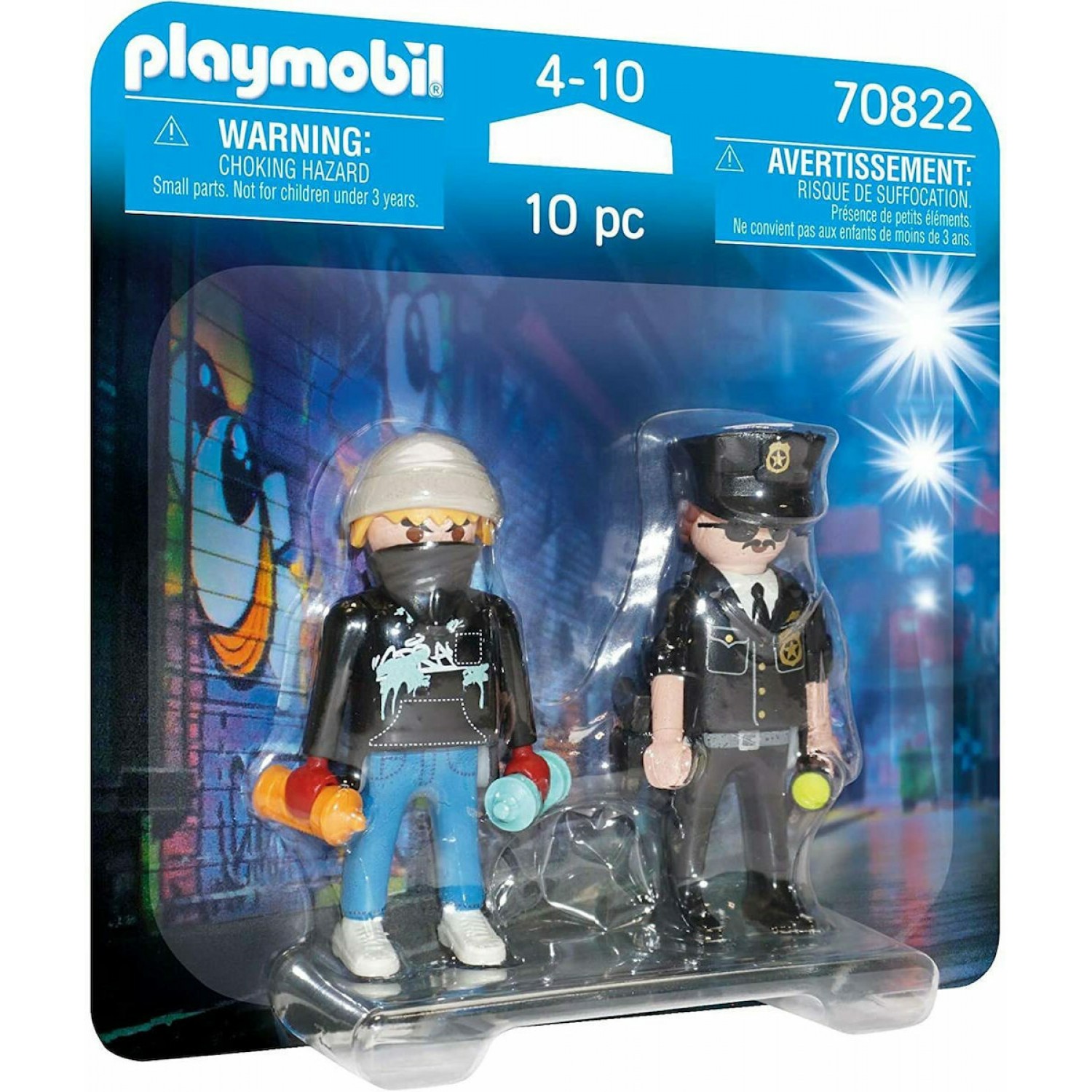 Playmobil City Action Αστυνομικός και Καλλιτέχνης Γκράφιτι (70822) Playmobil City Action Αστυνομικός και Καλλιτέχνης Γκράφιτι (70822)