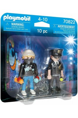 Playmobil City Action Αστυνομικός και Καλλιτέχνης Γκράφιτι (70822)