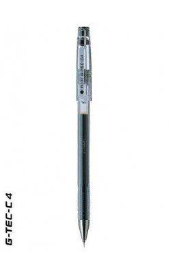 Pilot Στυλό Gel 0.4mm με Μαύρο Mελάνι G-Tec-C4 (BLGC4B)