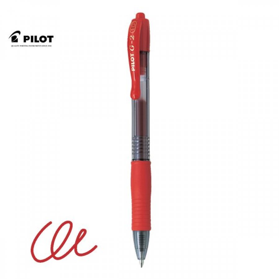 Pilot Στυλό Gel 1.0mm με Κόκκινο Mελάνι G-2 (BLG210R) Pilot Στυλό Gel 1.0mm με Κόκκινο Mελάνι G-2 (BLG210R)