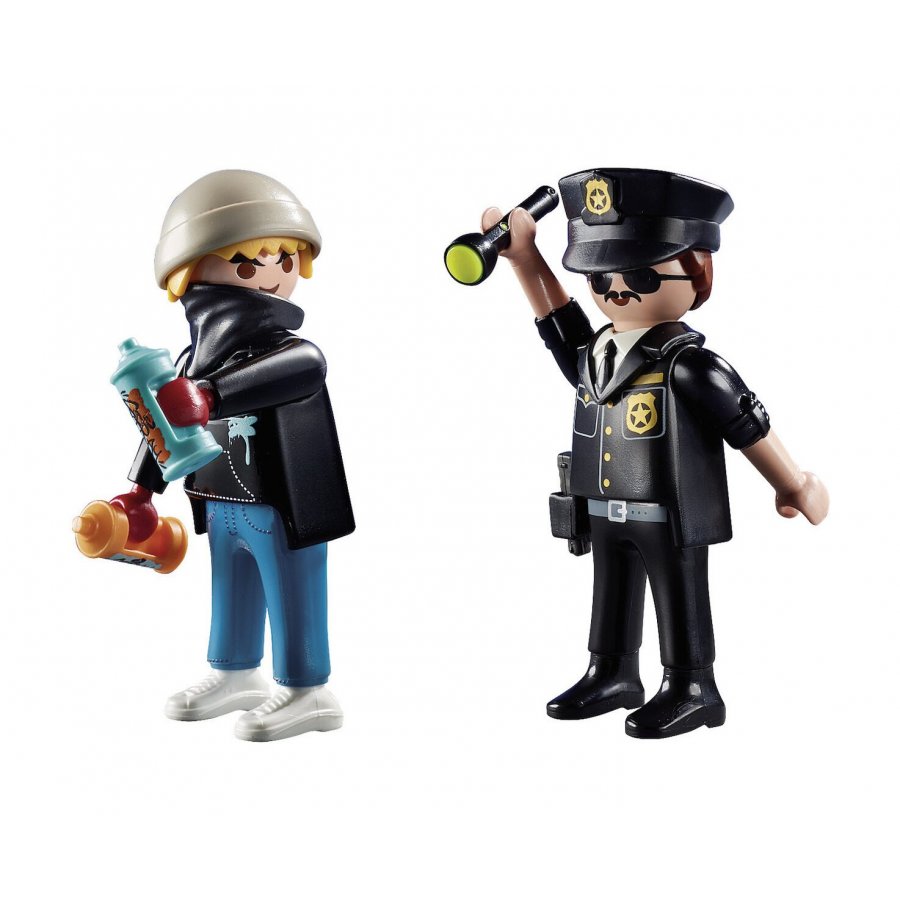 Playmobil City Action Αστυνομικός και Καλλιτέχνης Γκράφιτι (70822) Playmobil City Action Αστυνομικός και Καλλιτέχνης Γκράφιτι (70822)