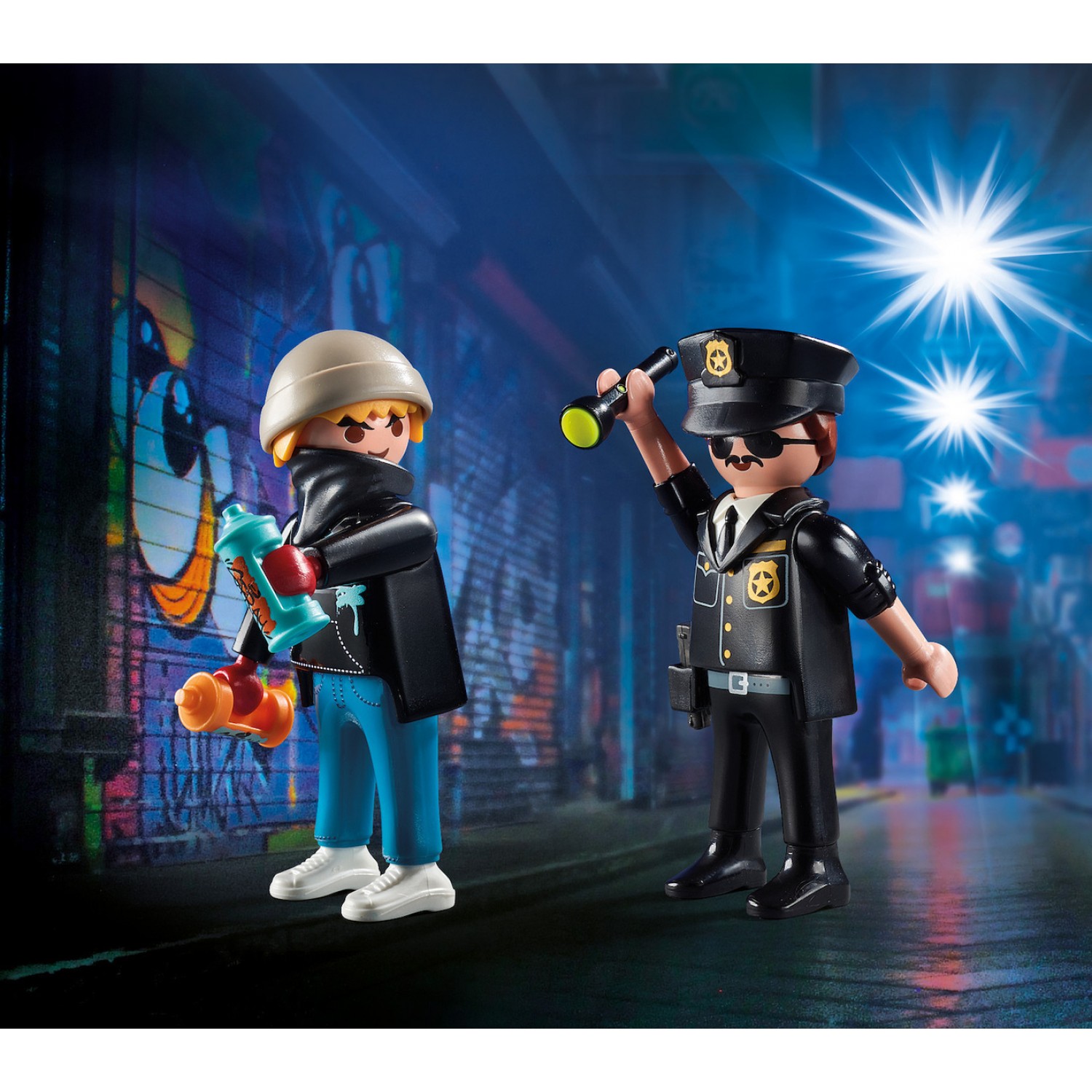 Playmobil City Action Αστυνομικός και Καλλιτέχνης Γκράφιτι (70822) Playmobil City Action Αστυνομικός και Καλλιτέχνης Γκράφιτι (70822)