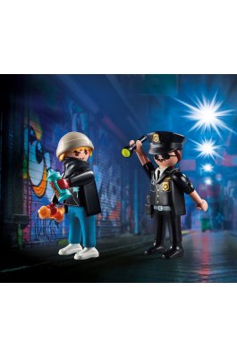 Playmobil City Action Αστυνομικός και Καλλιτέχνης Γκράφιτι (70822) Playmobil City Action Αστυνομικός και Καλλιτέχνης Γκράφιτι (70822)
