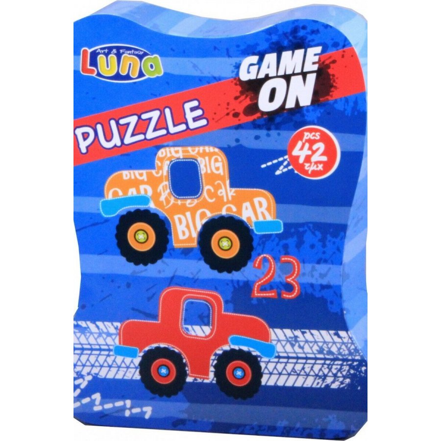 Luna Παιδικό Puzzle Cars Game On (621146) Luna Παιδικό Puzzle Cars Game On (621146)