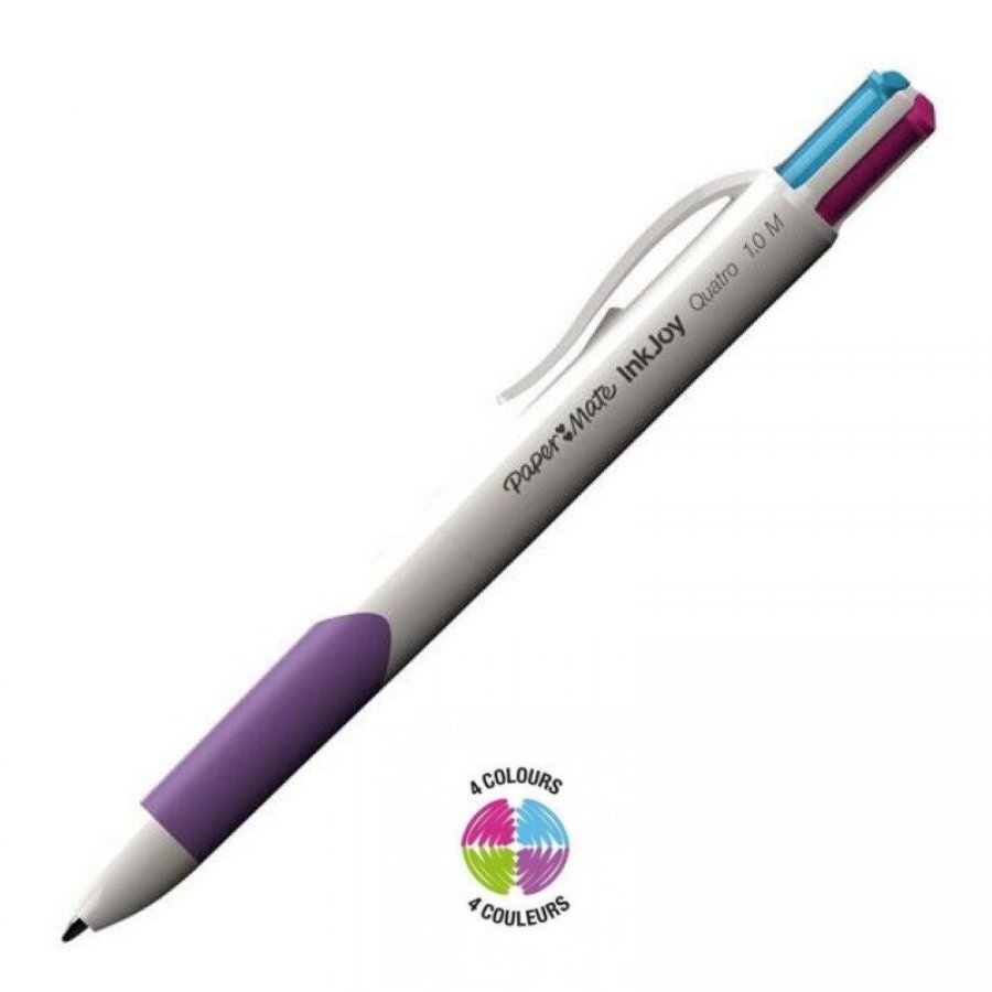 Papermate Στυλό Ballpoint 1.0mm Inkjoy Quatro (Διάφορα Χρώματα) Papermate Στυλό Ballpoint 1.0mm Inkjoy Quatro (Διάφορα Χρώματα)