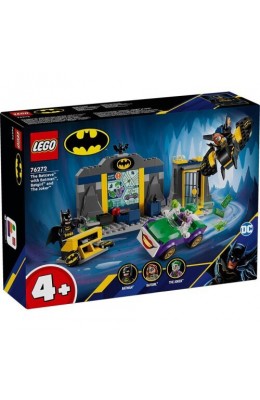 Lego Super Heroes The Batcave With Batman, Batgirl And The Joker (76272)