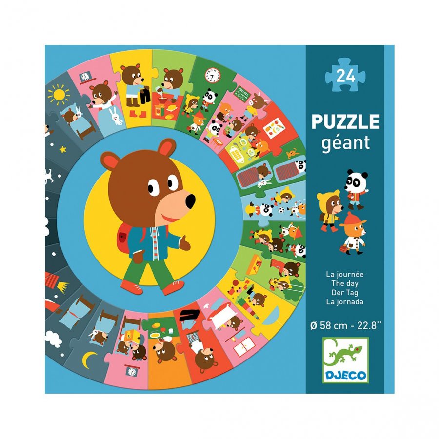 Djeco Παιδικό Puzzle Η Μέρα (Dj07015) Djeco Παιδικό Puzzle Η Μέρα (Dj07015)