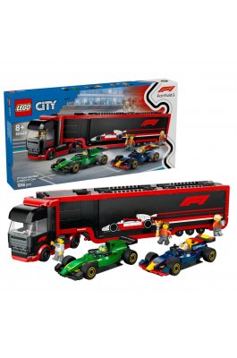 Lego City F1® Truck with RB20 & AMR24 F1® Cars (60445) Lego City F1® Truck with RB20 & AMR24 F1® Cars (60445)