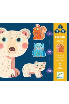 Djeco Παιδικό Puzzle Δάσος (Dj07143)