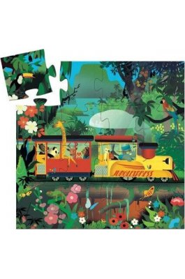 Djeco Παιδικό Puzzle Μίνι Τρένο στη Ζούγκλα (DJ07267) Djeco Παιδικό Puzzle Μίνι Τρένο στη Ζούγκλα (DJ07267)