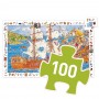 Djeco Παιδικό Puzzle Παρατήρησης Πειρατές 100 pcs (DJ07506)