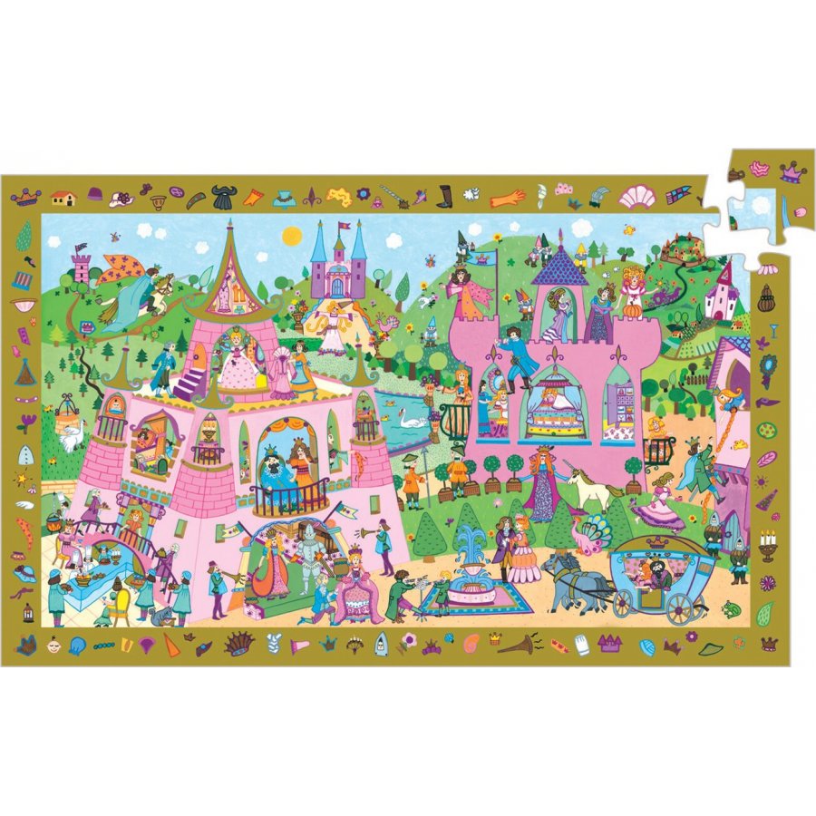 Djeco Ξύλινο Παιδικό Puzzle Πριγκίπισσα (Dj07556) Djeco Ξύλινο Παιδικό Puzzle Πριγκίπισσα (Dj07556)