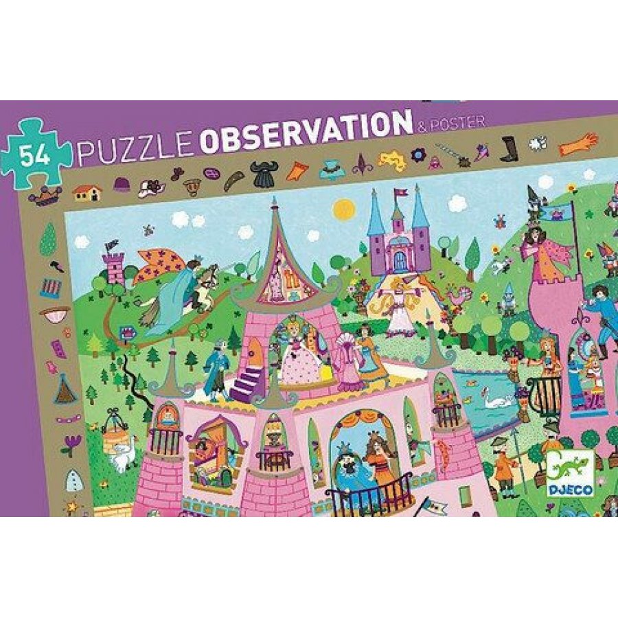 Djeco Ξύλινο Παιδικό Puzzle Πριγκίπισσα (Dj07556) Djeco Ξύλινο Παιδικό Puzzle Πριγκίπισσα (Dj07556)
