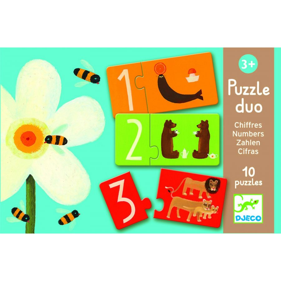 Djeco Παιδικό Puzzle Μαθαίνω τους Αριθμούς (Dj08151) Djeco Παιδικό Puzzle Μαθαίνω τους Αριθμούς (Dj08151)