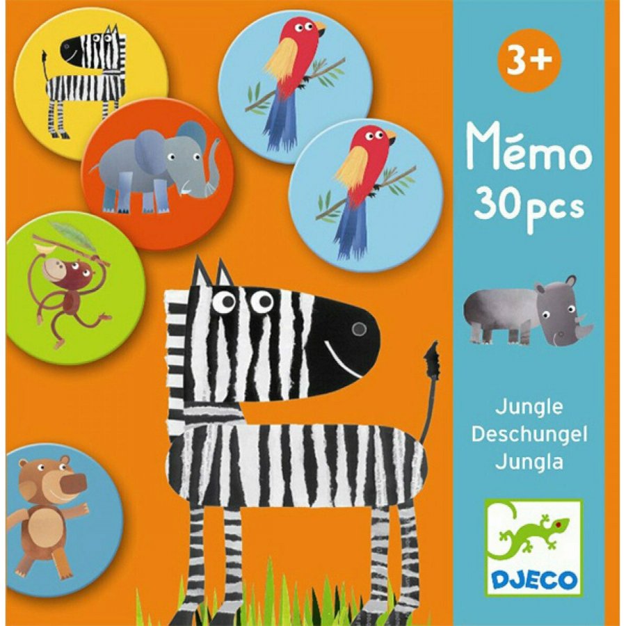 Djeco Memo Ζώα της Ζούγκλας Djeco Memo Ζώα της Ζούγκλας