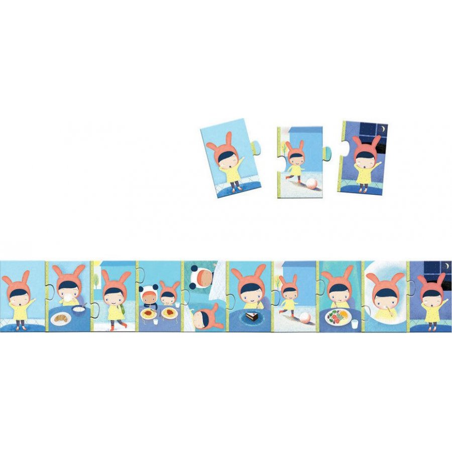 Djeco Παιδικό Puzzle Η Μέρα Μου (DJ08179) Djeco Παιδικό Puzzle Η Μέρα Μου (DJ08179)