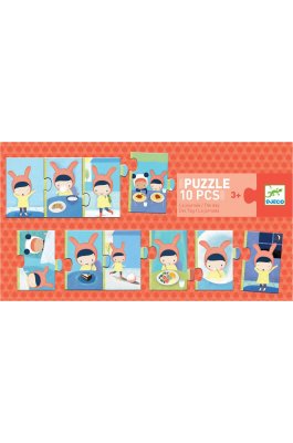 Djeco Παιδικό Puzzle Η Μέρα Μου (DJ08179)