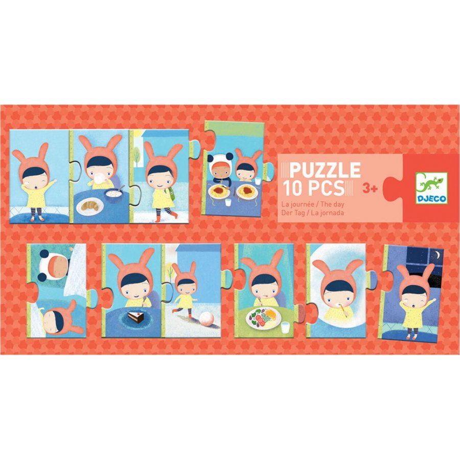 Djeco Παιδικό Puzzle Η Μέρα Μου (DJ08179) Djeco Παιδικό Puzzle Η Μέρα Μου (DJ08179)