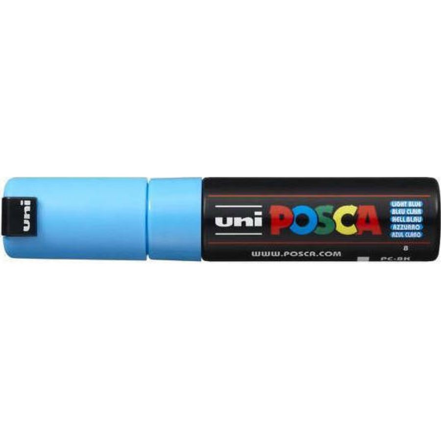 Uni-Ball Posca Ανεξίτηλος Μαρκαδόρος 8mm Γαλάζιο (PC8K) Uni-Ball Posca Ανεξίτηλος Μαρκαδόρος 8mm Γαλάζιο (PC8K)