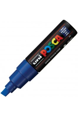 Uni-Ball Posca Ανεξίτηλος Μαρκαδόρος 8mm Μπλε (PC8K)