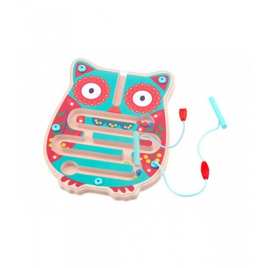 Tooky Toy Ξύλινος Λαβύρινθος Κουκουβάγια (TL073) Tooky Toy Ξύλινος Λαβύρινθος Κουκουβάγια (TL073)